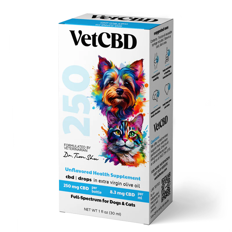 CBD Tinctures for Dogs & Cats