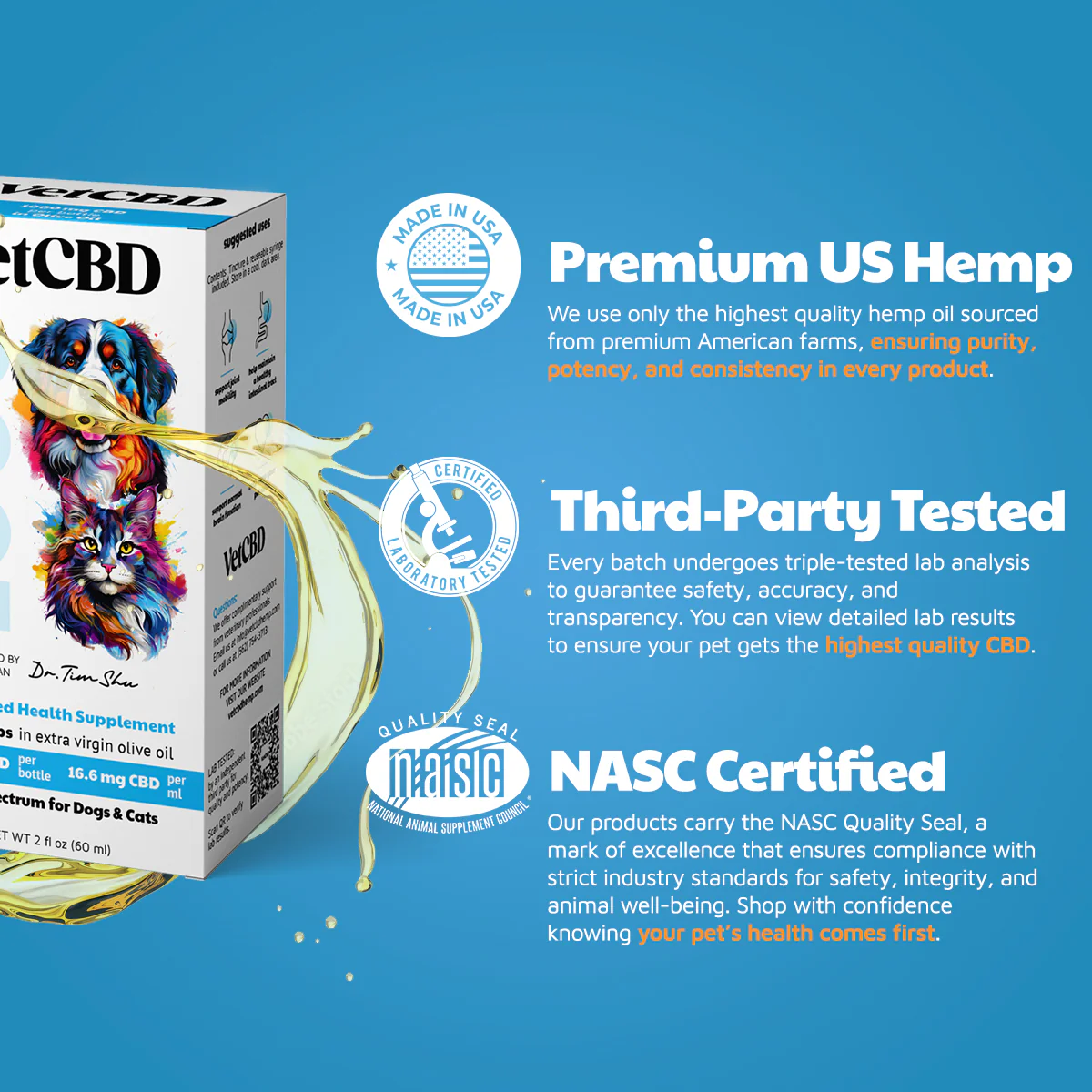 Standard Formula CBD Tinctures for Dogs & Cats - Image 19